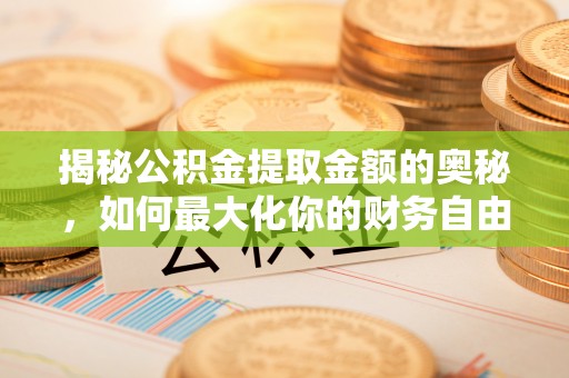 建湖揭秘公积金提取金额的奥秘，如何最大化你的财务自由