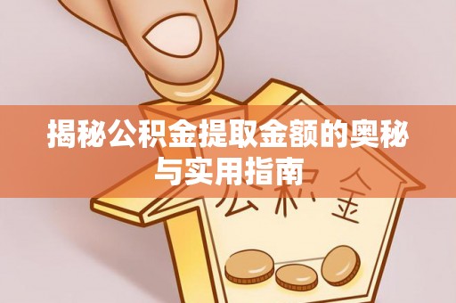 建湖揭秘公积金提取金额的奥秘与实用指南
