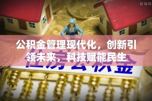 建湖公积金管理现代化，创新引领未来，科技赋能民生